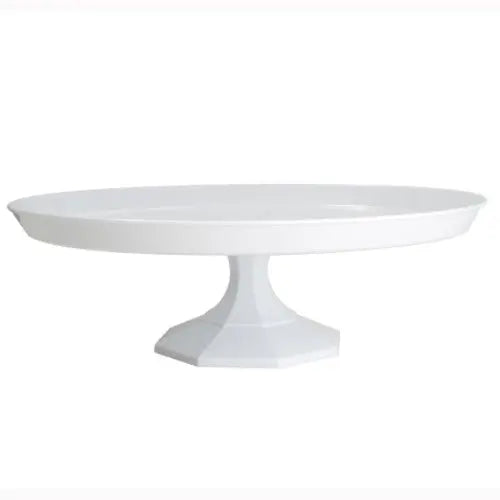 Fineline 3601WH 11.75" White Cake Stand Fineline