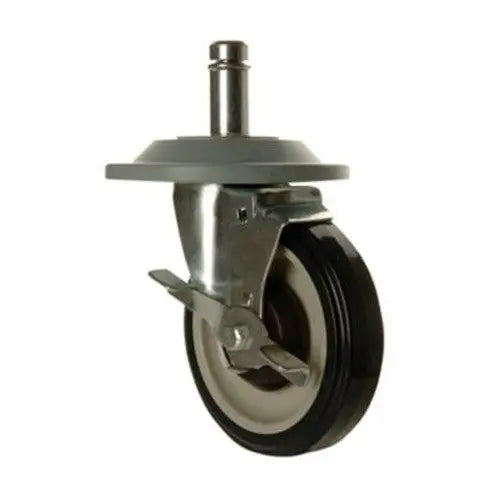 Focus FSCAST-5 5" Casters Heavy Duty Stem with Bumpers 4/Box Focus