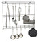 Focus FUR1824CHSS Stainless Steel Utensil Rack