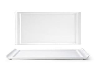 FOH DDP017WHP22 13"X6.5"X.75" Nouvelle Plate Front of the House