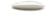 FOH SPT055BEP20 14.5" Tides Oval Scallop Plate