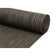 FOH XPM108BKV83 16" x 12" Woven Vinyl Metroweave Rectangular Placemat Carbon
