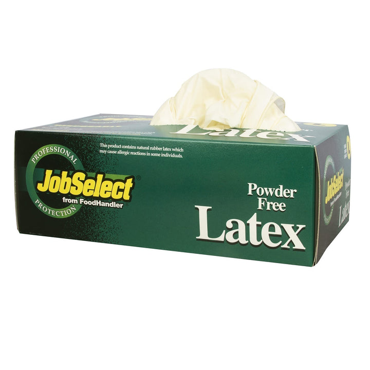 Food Handler 100-216 Large Powder Free Latex Gloves Food Handler