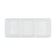 FOH DSD017WHP23 Stackable 3 Compartment Dish