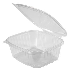 Genpak 32 oz Hinged Clear Deli Container 200/Case