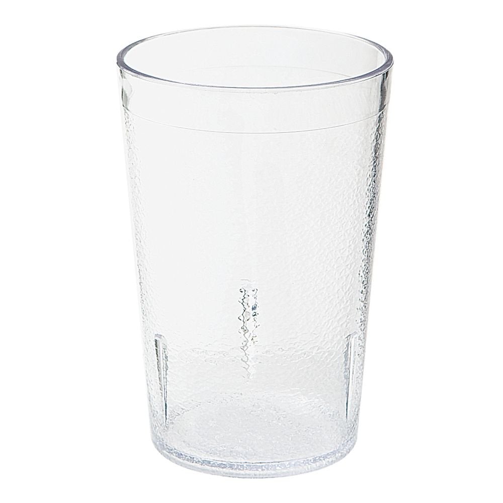 G.E.T. 6608-1-CL Clear Textured Plastic Tumbler 8 oz G.E.T.