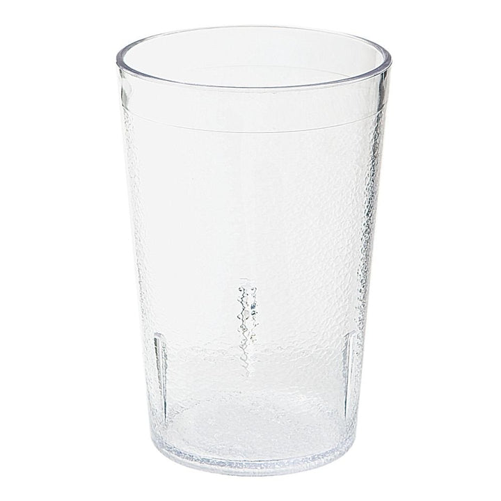 G.E.T. 6608-1-CL Clear Textured Plastic Tumbler 8 oz G.E.T.