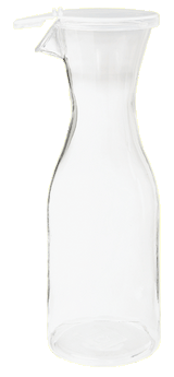 G.E.T. BW-1050-PC-CL 1/2 Liter Decanter Polycarbonate With Lid