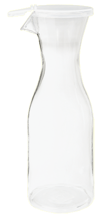 G.E.T. BW-1100-PC-CL 1 Liter Decanter Polycarbonate With Lid G.E.T.