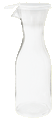 G.E.T. BW-1100-PC-CL 1 Liter Decanter Polycarbonate With Lid