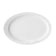 G.E.T. OP-610-W 10 X 6.75" Oval Platter / Supermel/ White