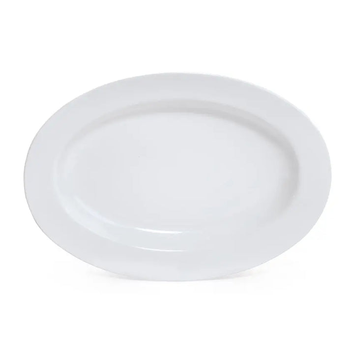 G.E.T. OP-618-W 18" Oval Catering Platter White G.E.T.