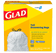 Glad 61024 13 Gallon Drawstring Tall Kitchen Bags 100/Case