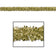 Beistle Gleam 'N Fest Gold Garland 15' X 4" (50281-GD)