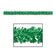 Beistle Gleam 'N Fest Green Festooning Garland 15' X 4" (50281-G)