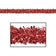 Beistle Gleam 'N Fest RedFestooning Garland 15' X 4" (50281-R)