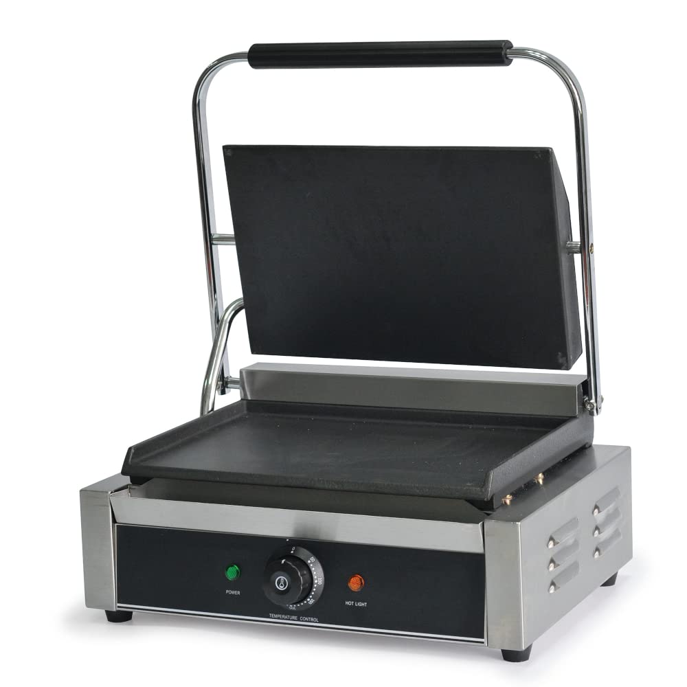 Global Solutions GS1620 Flat Panini Sandwich Grill Global Solutions