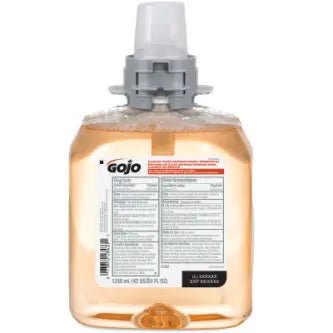 GOJO 5162-04 Luxury Foam Antibacterial Handwash 1250 mL Refill for GOJO FMX-12 Dispenser