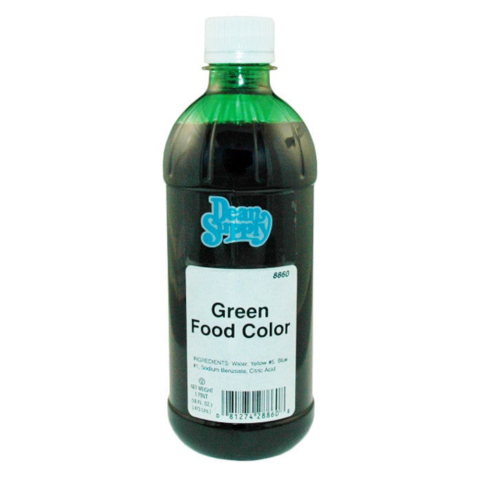 Green Food Coloring 16 Oz Bottle