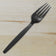 Greenwave FORK-BLK Compostable Corn Starch 7.1" Black Fork