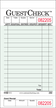 Guestcheck GA-G3632 3.5 X 6.75 1 Part Board Paper/Board Check