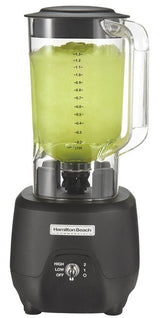 Hamilton Beach HBB908R 1 HP Bar Blender With 2 Speeds and 44 oz Jar
