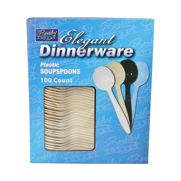 Heavy Weight Almond Soup Spoon (Polystyrene) Berk Enterprises