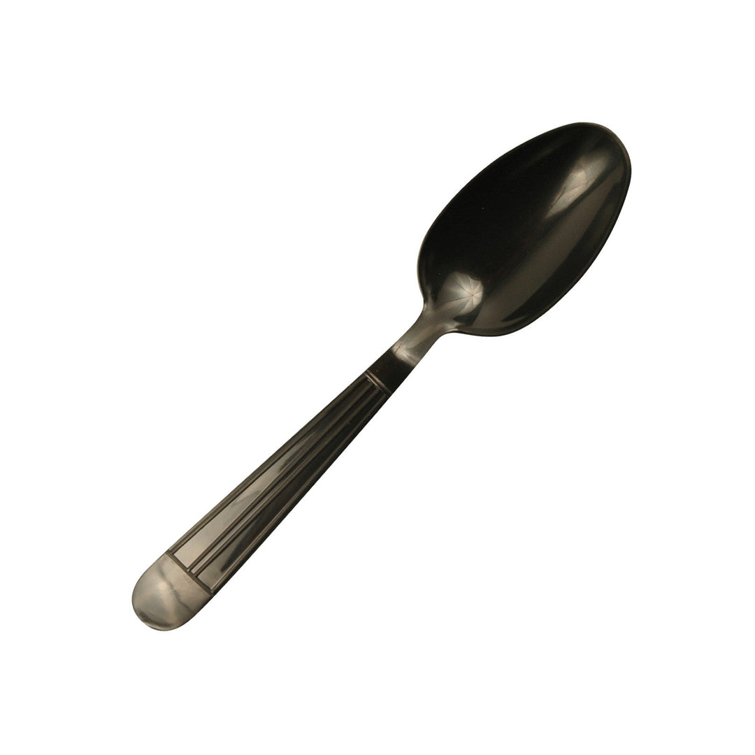 Heavy Weight Black Teaspoon (Polypropylene) 1000/Case