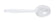 Heavy Weight Clear Soup Spoon (Polystyrene)
