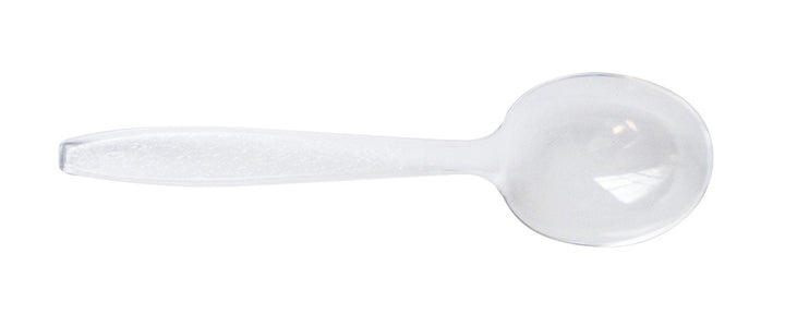 Heavy Weight Clear Soup Spoon (Polystyrene) Berk Enterprises