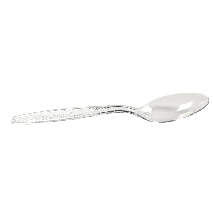 Heavy Weight Clear Teaspoon (Polystyrene)ShopAtDean