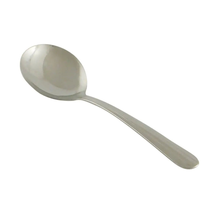 Heavy Weight Dominion Bouillon Spoons 1 Dozen Walco Stainless