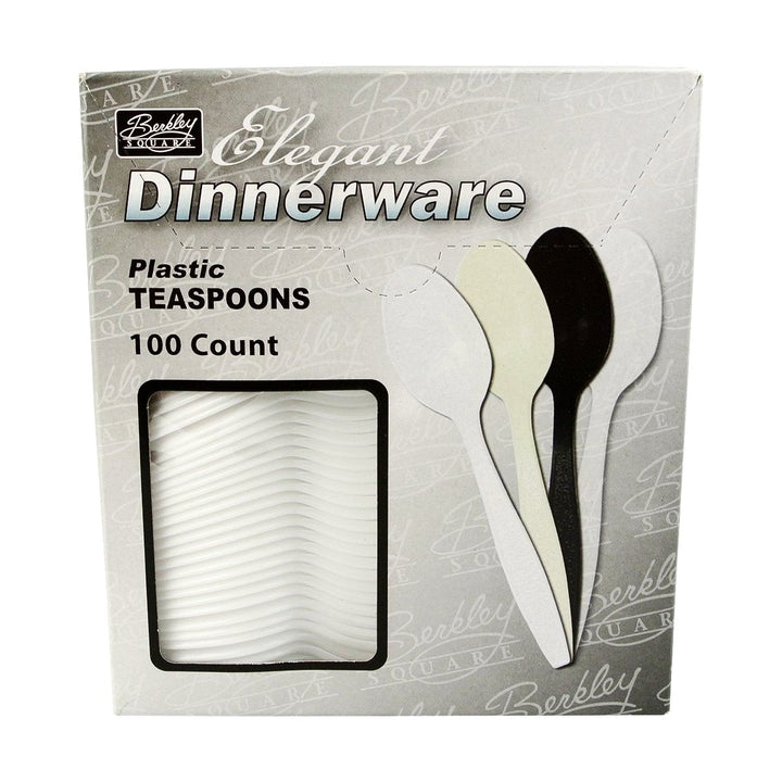Heavy Weight White Teaspoon (Polystyrene) Berk Enterprises