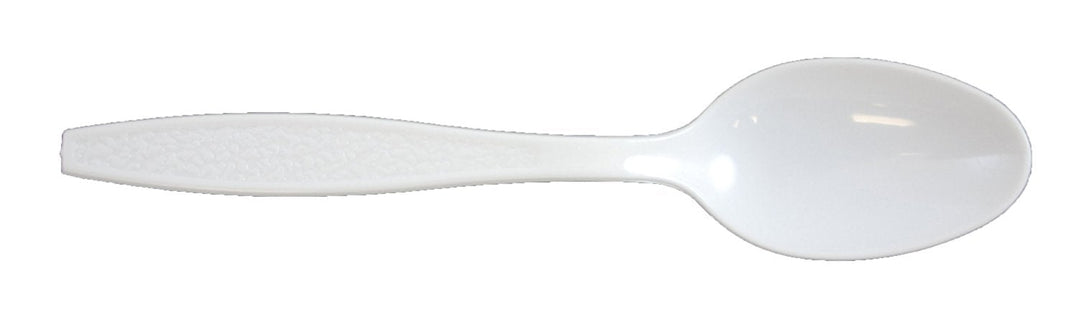 Heavy Weight White Teaspoon (Polystyrene)
