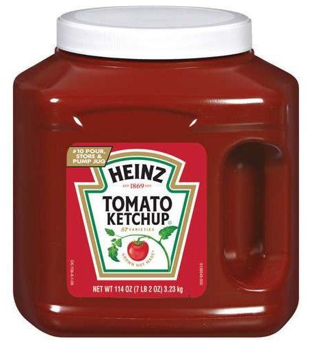 Heinz Tomato Ketchup 114 Oz Plastic Jug
