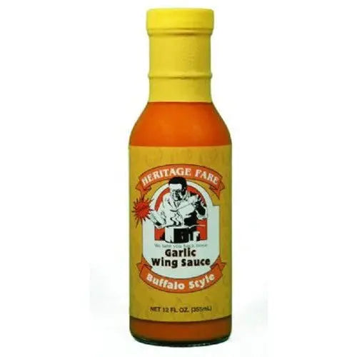 Heritage Fare Garlic Buffalo Style Chicken Wing Sauce Heritage Fare