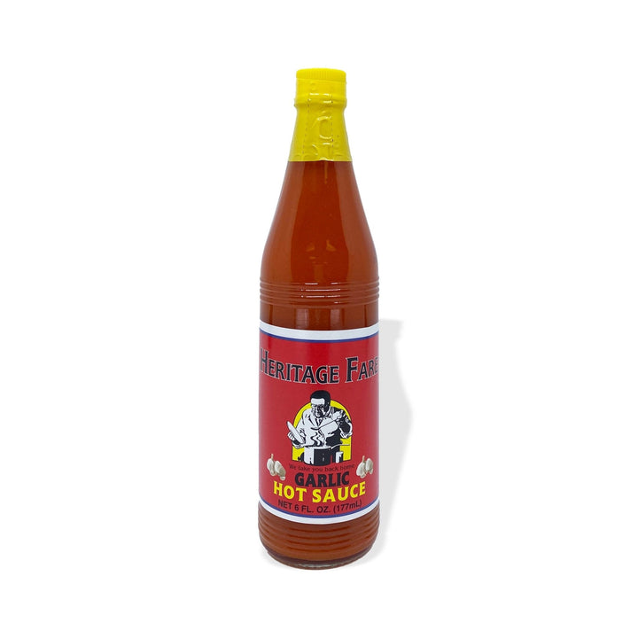 Heritage Fare Garlic Hot Sauce 6 oz Heritage Fare