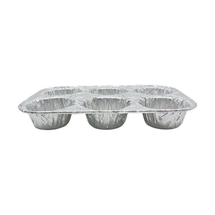 HFA 355-33-200 6 Count Muffin Tin Foil Pan HFA Handi-Foil