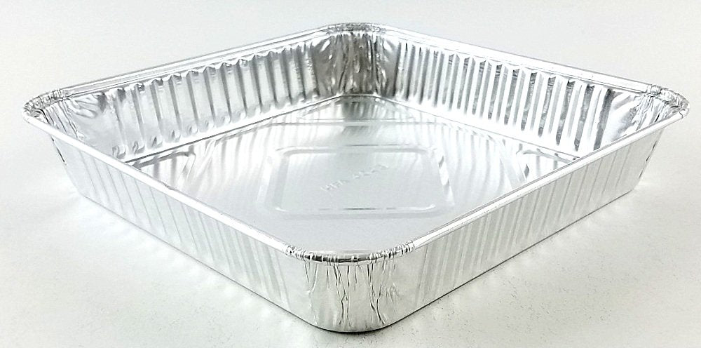 HFA 4048DL - 500 8.25" x 1.5" Square Dome Lid for Foil Cake PanShopAtDean