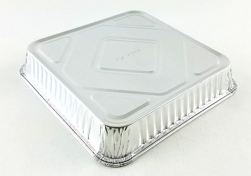 HFA 4048DL-500 8.25" x 1.5" Square Dome Lid for Foil Cake PanShopAtDean