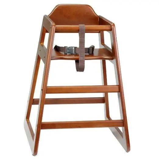 High Chair Walnut Un-Assembled (66) Tablecraft