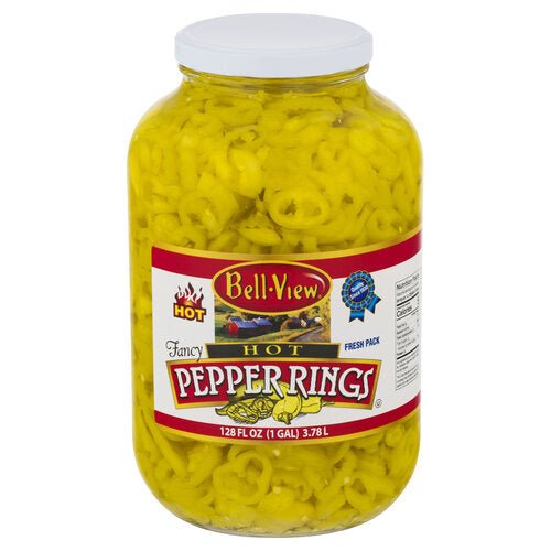 Bell-View Hot Pepper Rings 1 Gallon Bell-View