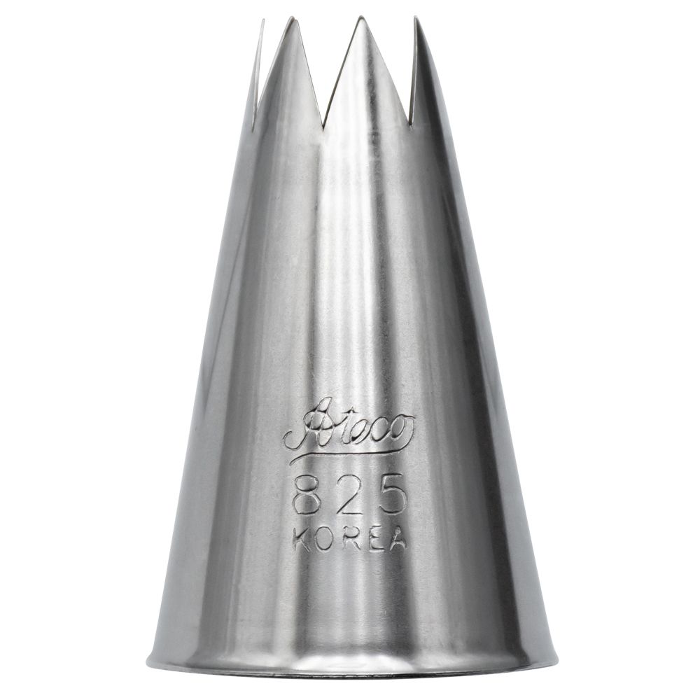 Ateco 825 SS Star Pastry Decorating Tip 7/16" Ateco