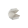 Inno-Pak 6" x 6" White Plant Fiber Hinged Container