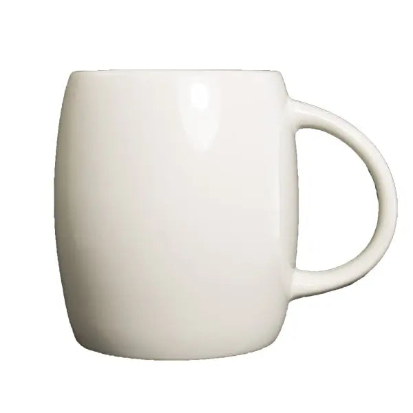 ITI 82401-01 14 Oz Puget Barrel Mug American White International Tableware