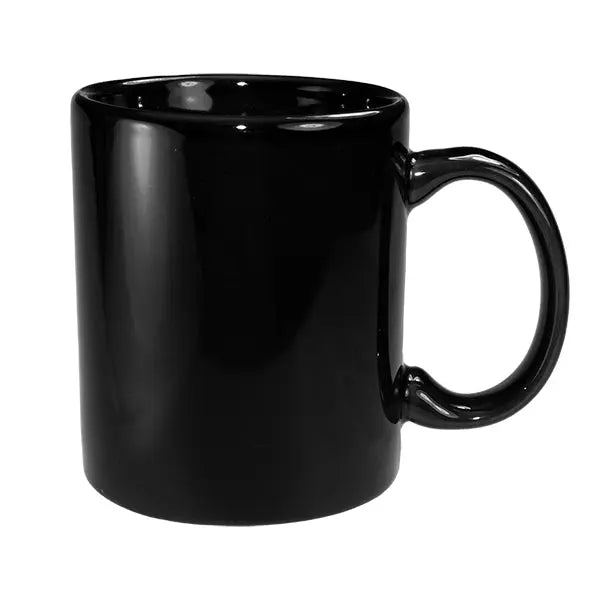 ITI 87168-05 11 Oz C-handle Black Mug International Tableware