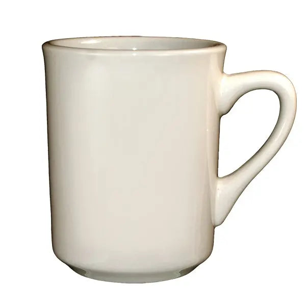 ITI 87241-01 8.5 Oz Toledo Mug American White International Tableware