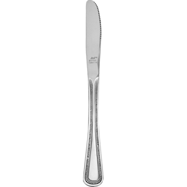 ITI BE-331 Belmont 8.875" 18/0 SS Dinner Knife Dozen International Tableware