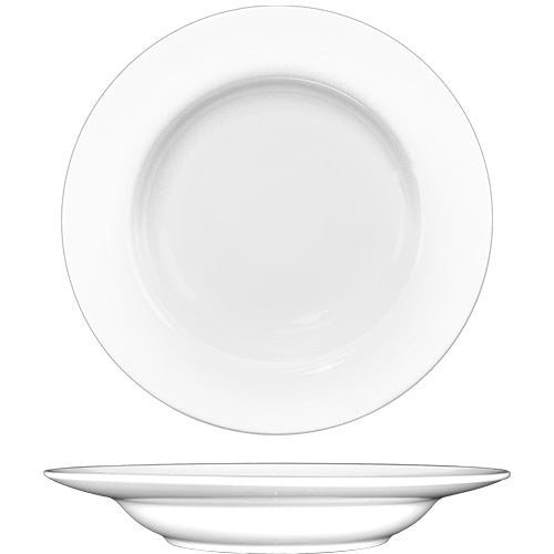 ITI BL-1200 18 Oz Bristol Bright White Pasta Bowl International Tableware