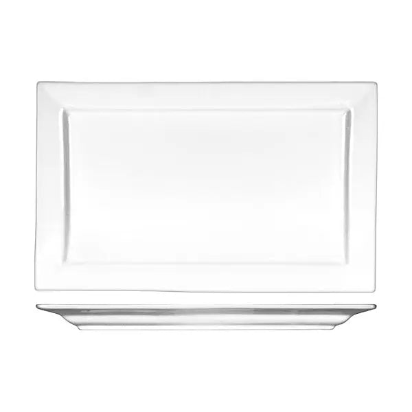 ITI EL-16 Elite 9-7/8 X 6" Rectangle Plates International Tableware